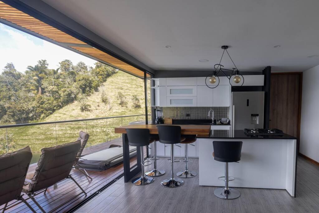 Sky House Cabana Guatape La Pradera  Екстериор снимка
