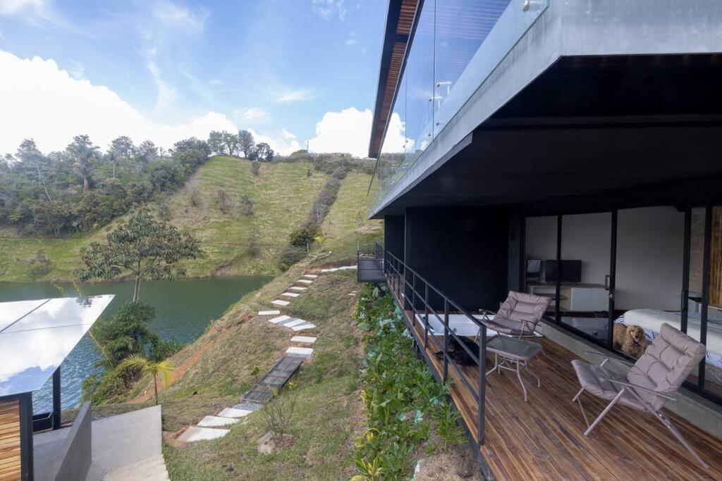 Sky House Cabana Guatape La Pradera  Екстериор снимка
