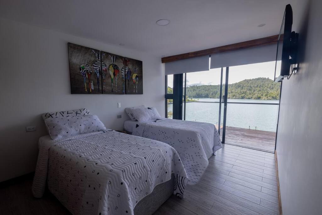 Sky House Cabana Guatape La Pradera  Екстериор снимка