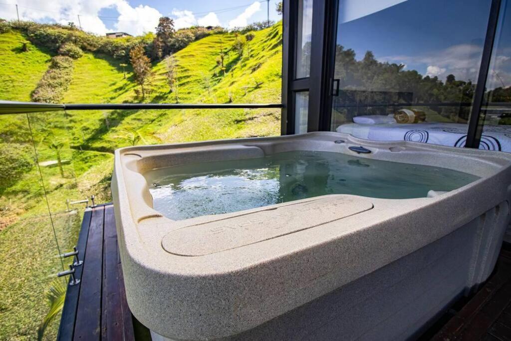 Sky House Cabana Guatape La Pradera  Екстериор снимка