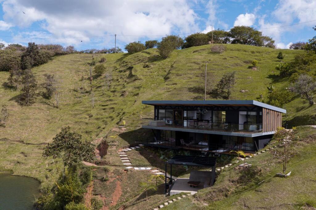 Sky House Cabana Guatape La Pradera  Екстериор снимка